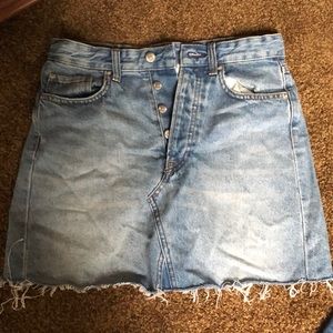 Jean skirt